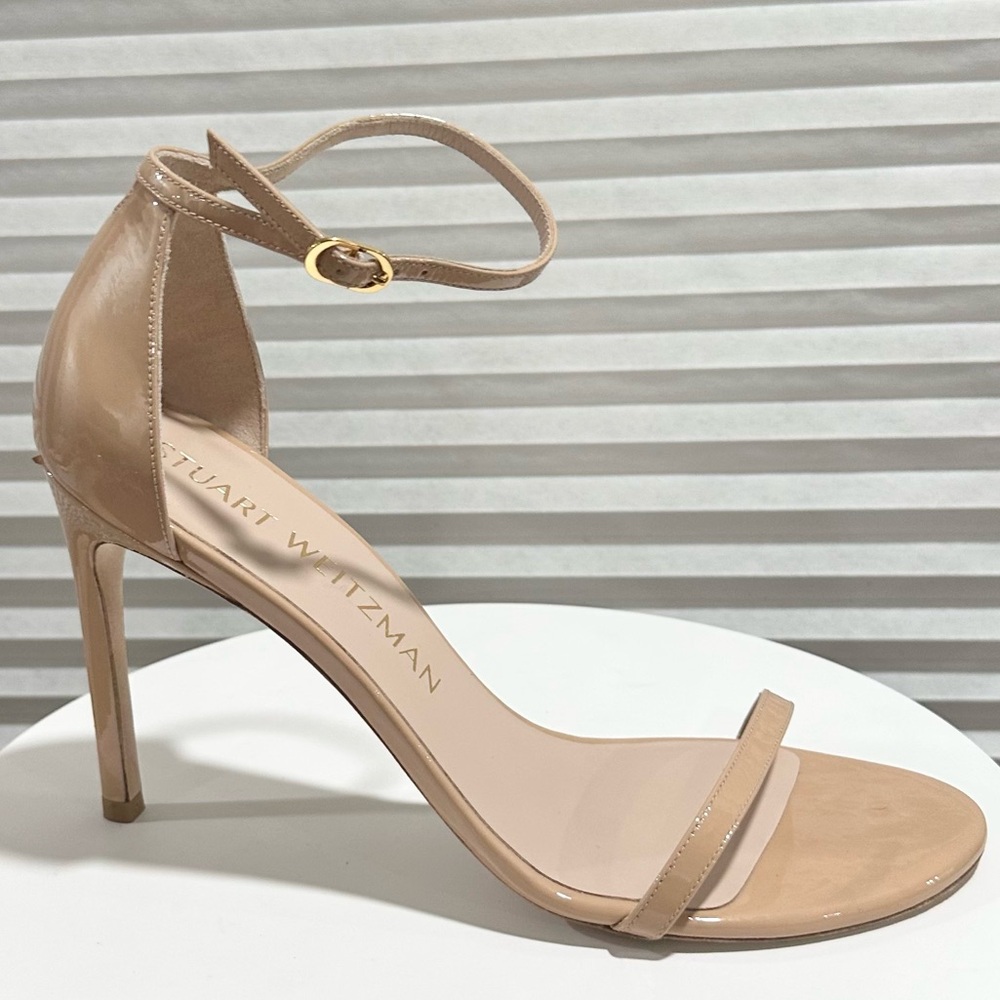 🌹STUART WEITZMAN 🌹 Nudistsong Ankle Strap Sandal Size: 10 - Picture 5 of 13